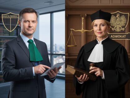Radca Prawny vs. Adwokat: Analiza kompetencji procesowych i wyboru specjalisty w Gdańsku