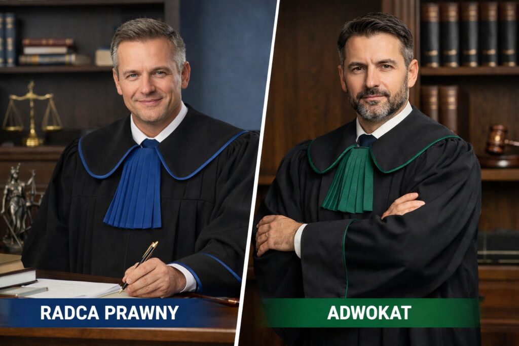 Radca Prawny vs. Adwokat: Analiza kompetencji procesowych i wyboru specjalisty w Gdańsku